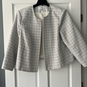 Calvin Klein Women's Tweed Blazer